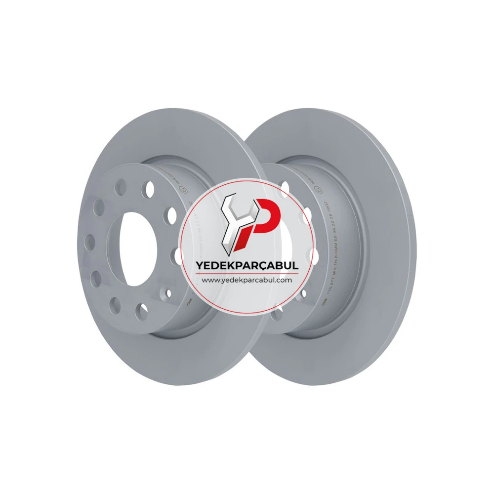 ATE Arka Düz Fren Diski 253x10 mm
