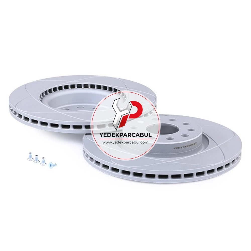 ATE Ön Fren Diski Çizgili Havalı 312x25 mm