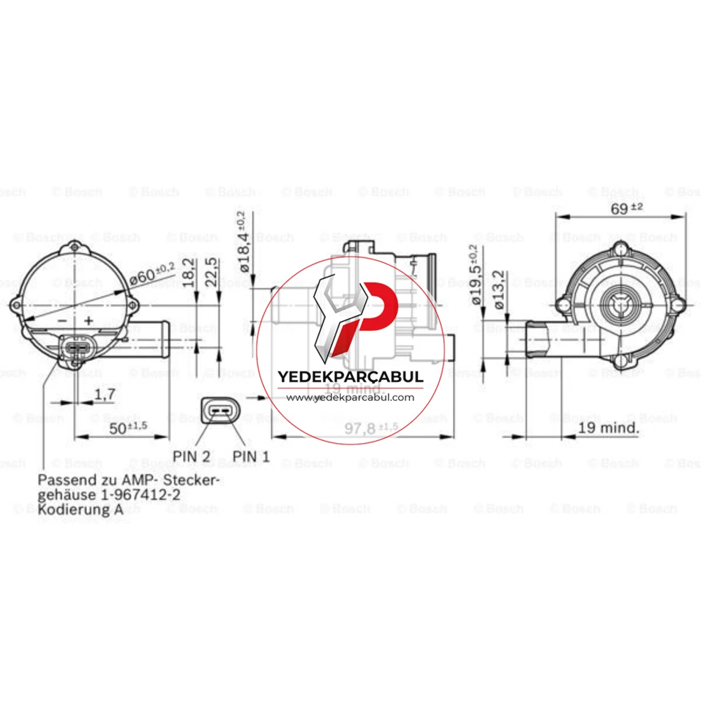 Bosch İlave Su Pompası