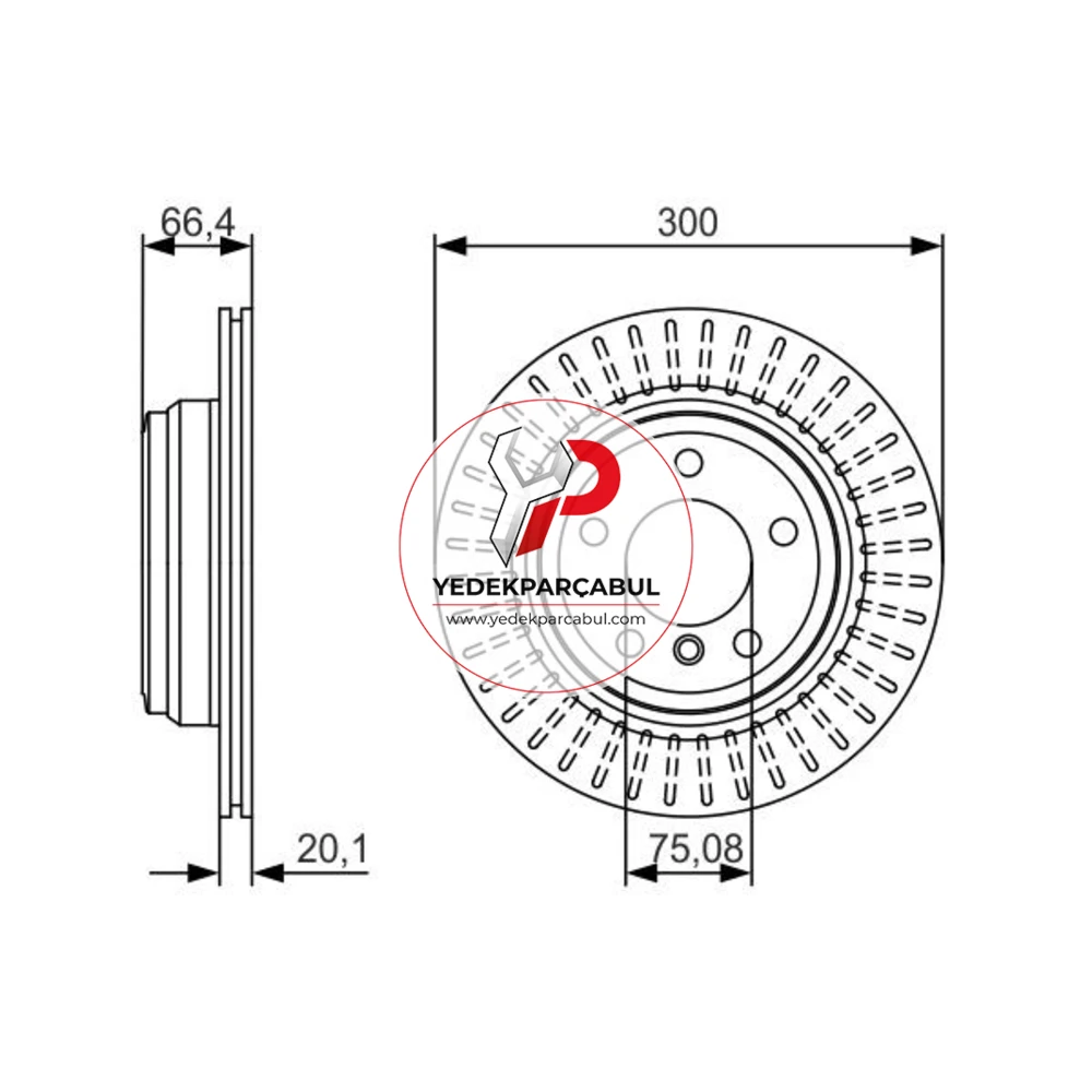 Bosch Fren Diski Arka