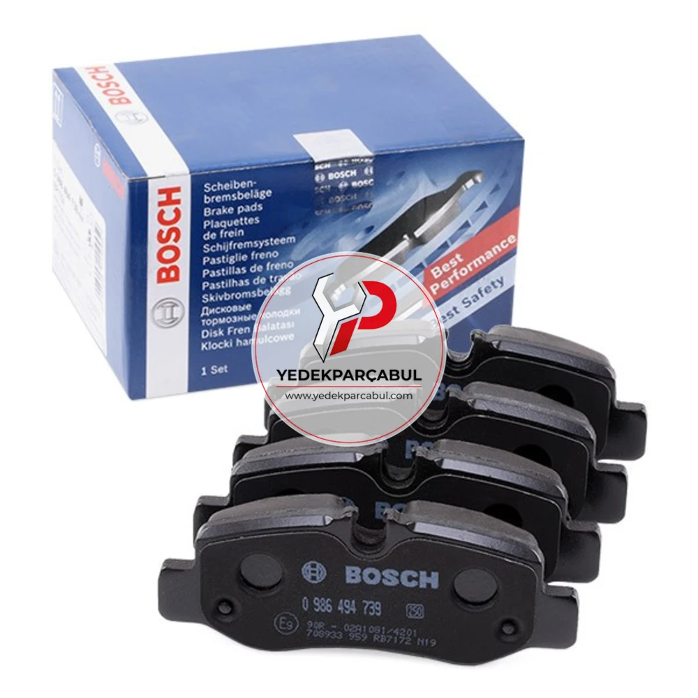Bosch Arka Fren Balatası