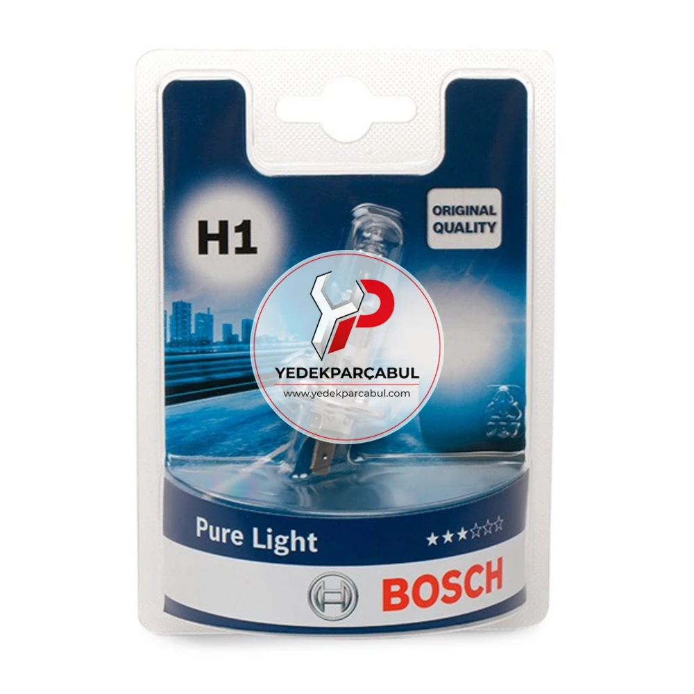 Bosch Ampul H1 Pure Light 12V 55W
