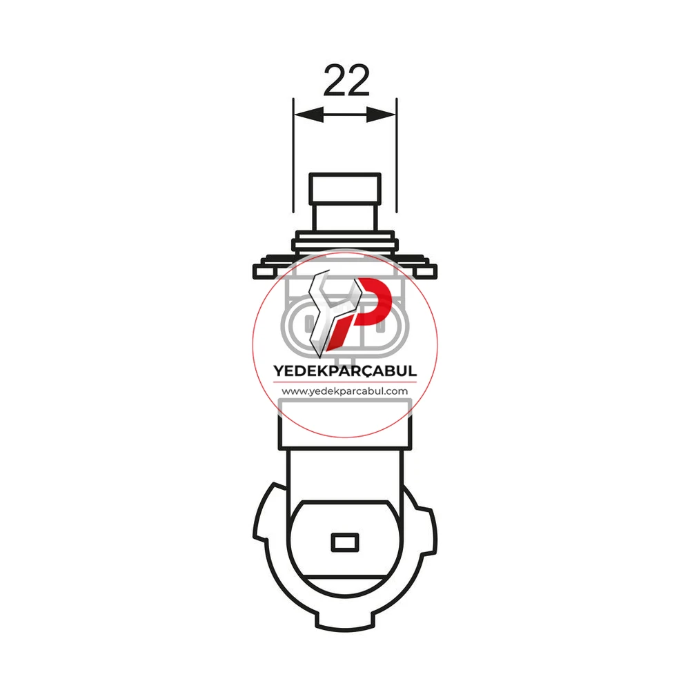 Bosch Ampul HIR2 Pure Light 12V 55W