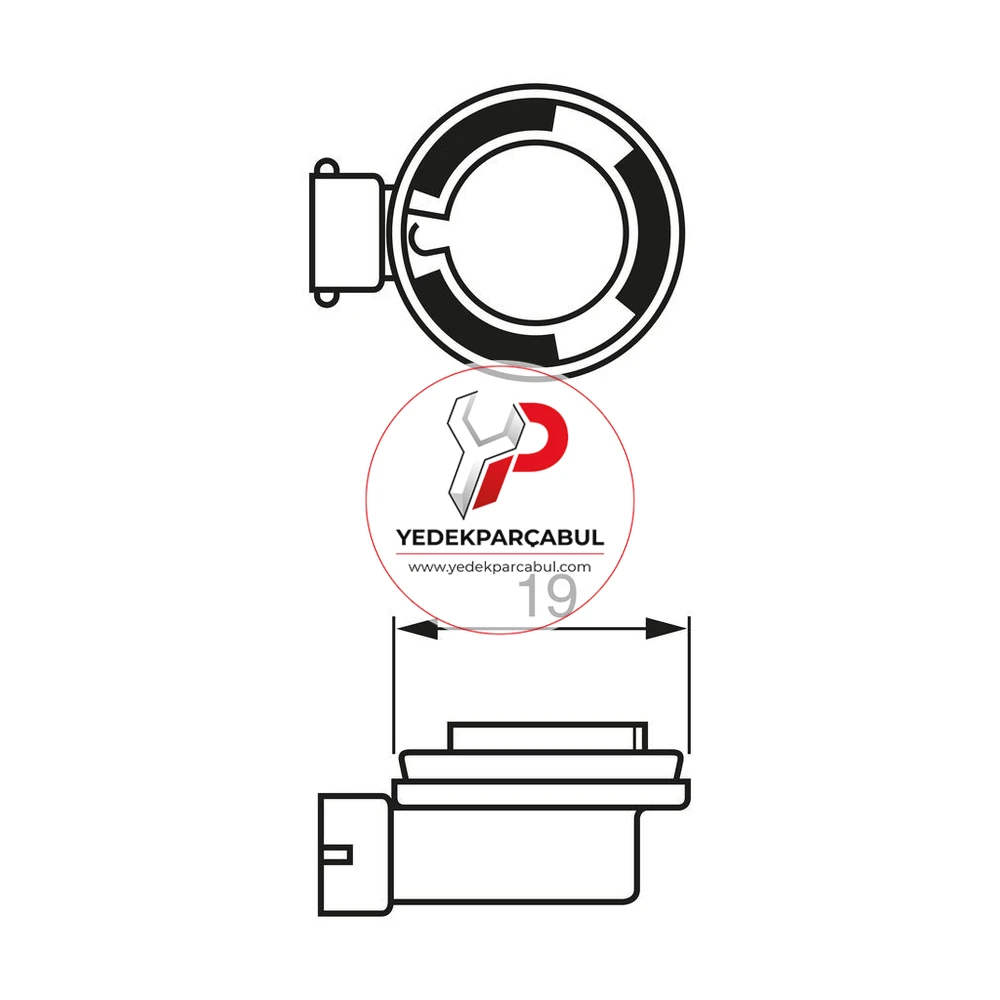 Bosch Ampul H11 Ultra White 12V 55W