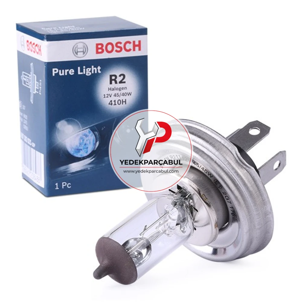 Bosch Ampul R2 Pure Light 12V 45W/40W