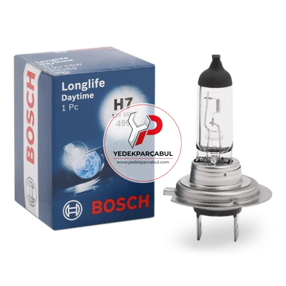 Bosch Ampul H7 Longlife Daytime 12V 55W