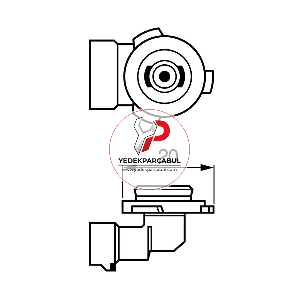 Bosch Ampul H10 Pure Light 12V 42W
