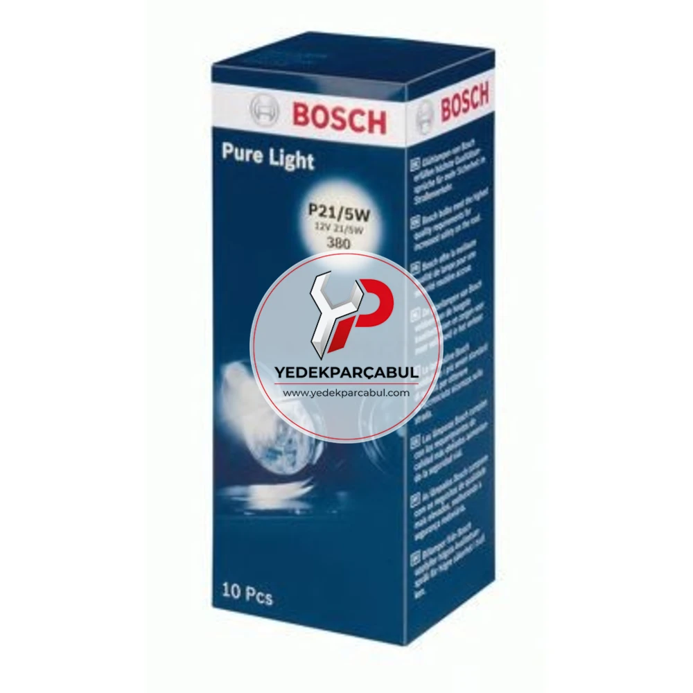 Bosch Ampul P21/5W Pure Light 12V 21W/5W