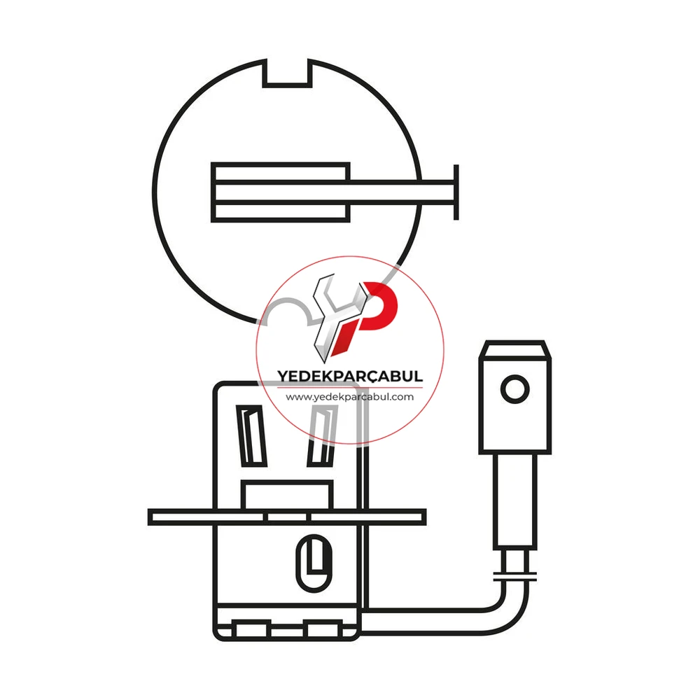 Bosch Ampul H3 Trucklight 24V 70W