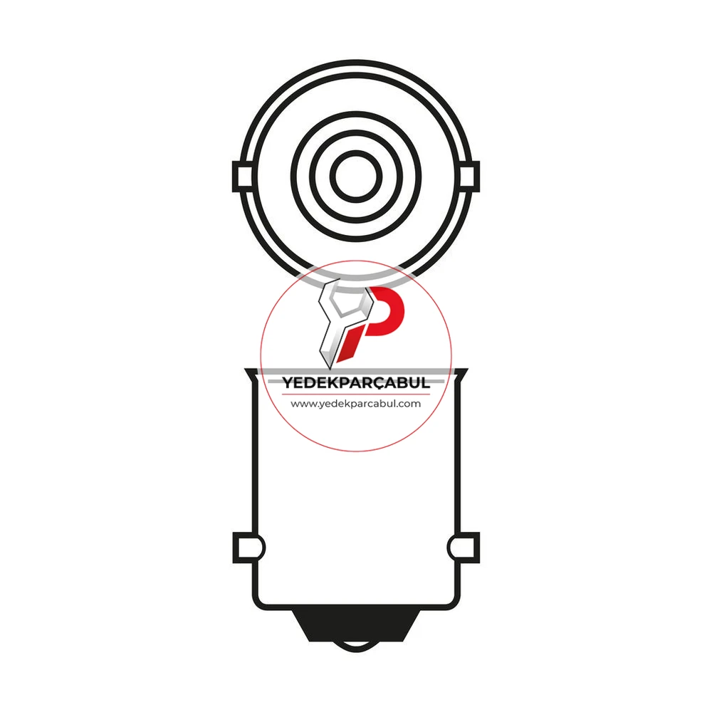 Bosch Ampul P21W Trucklight 24V 21W