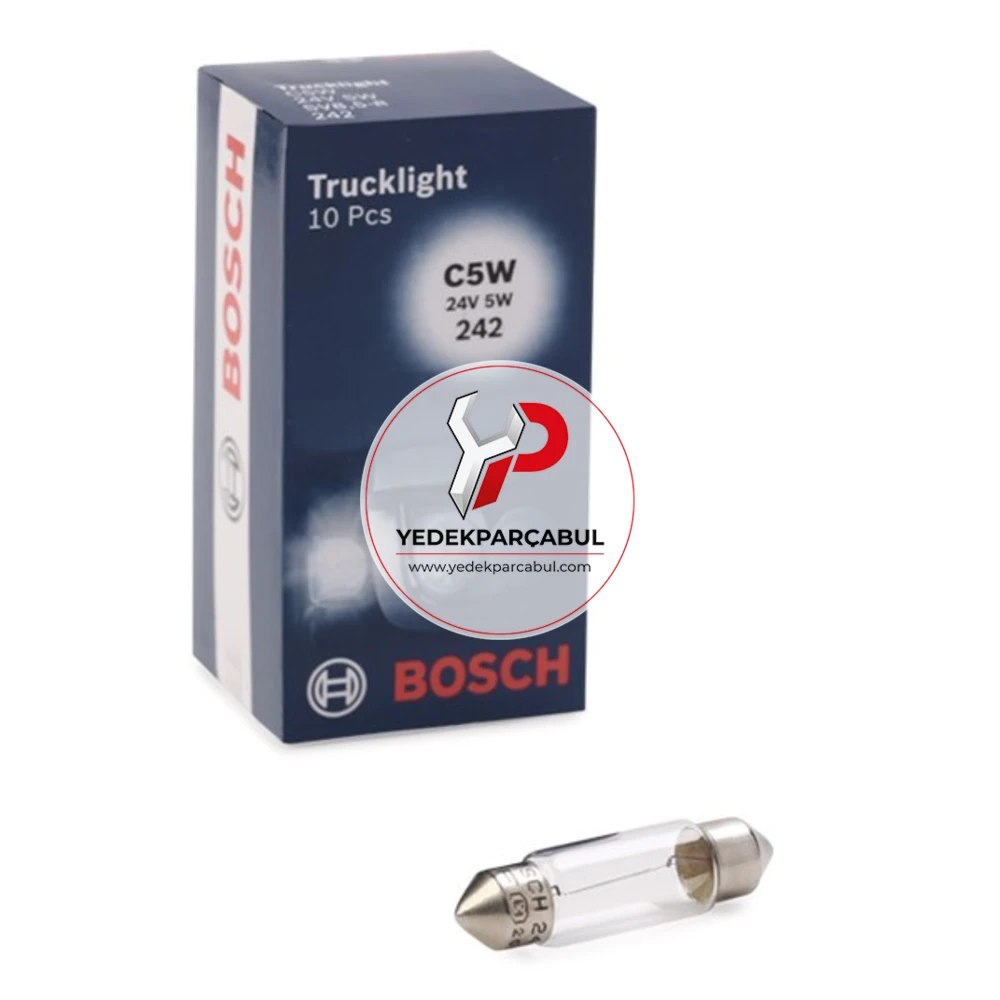 Bosch Ampul C5W Trucklight 24V 5W