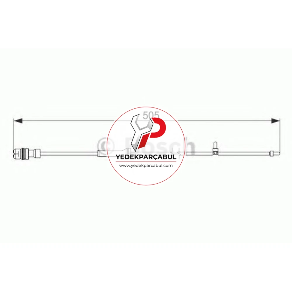 Bosch Disk Balata Ikaz Kablosu