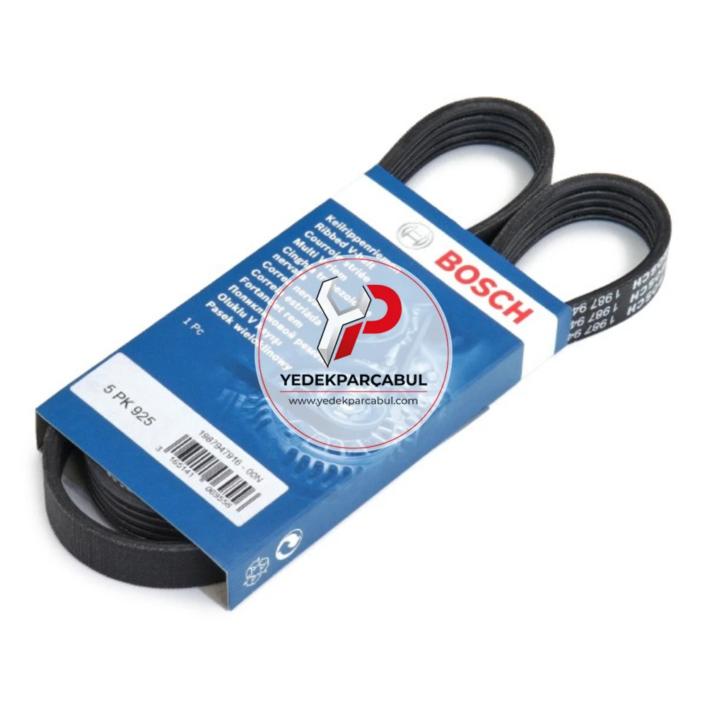 Bosch Kanallı V Kayışı 5PK925