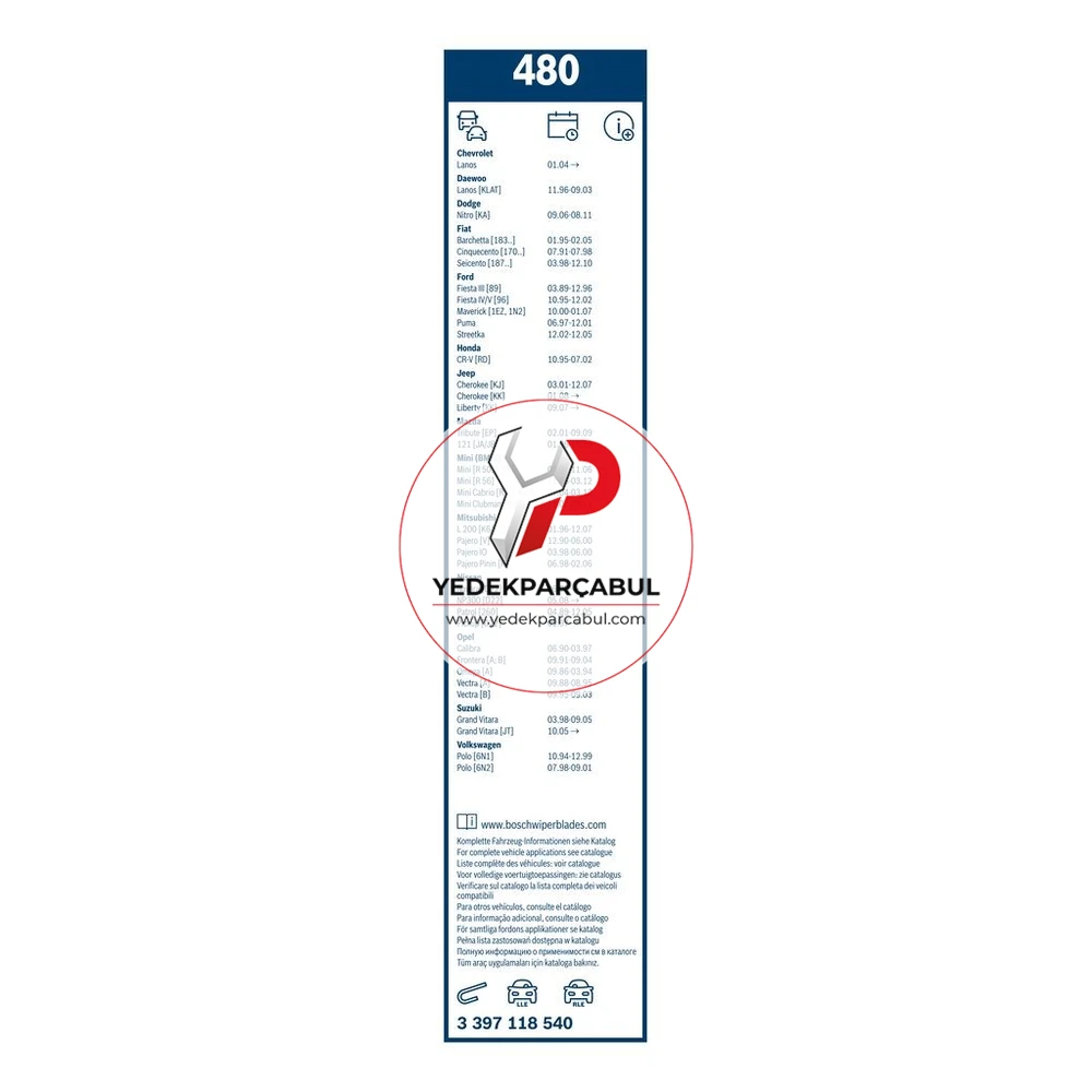 Bosch Twin Silecek Seti