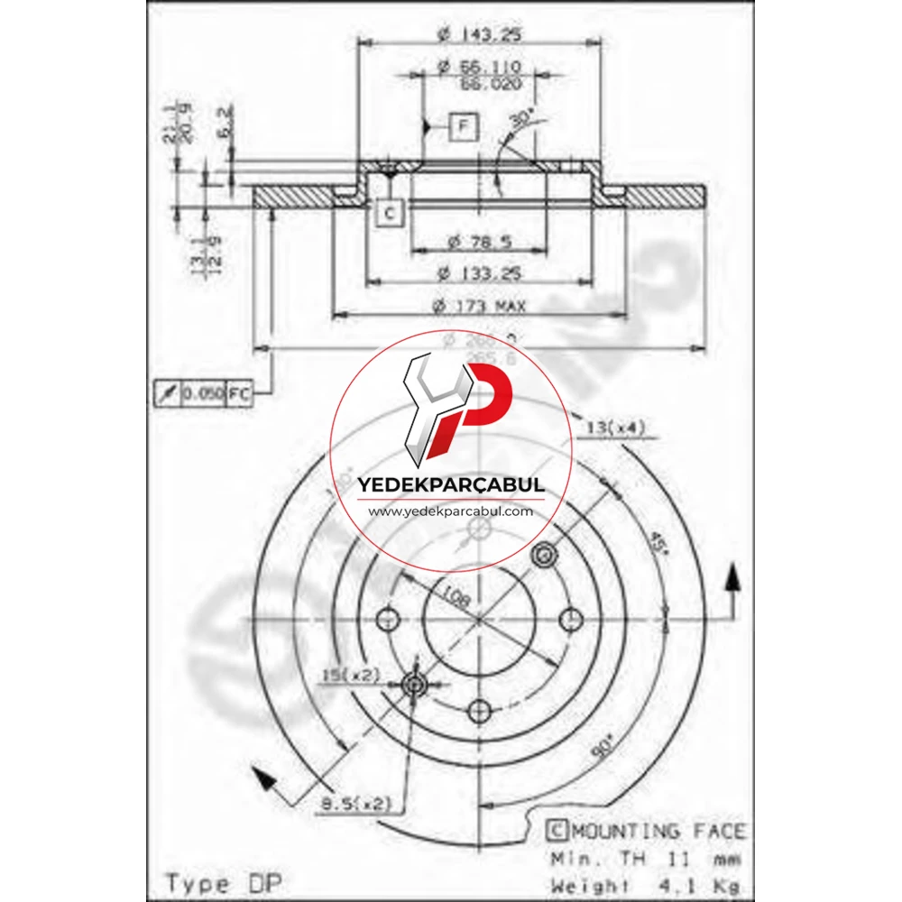 Brembo Ön Fren Aynası