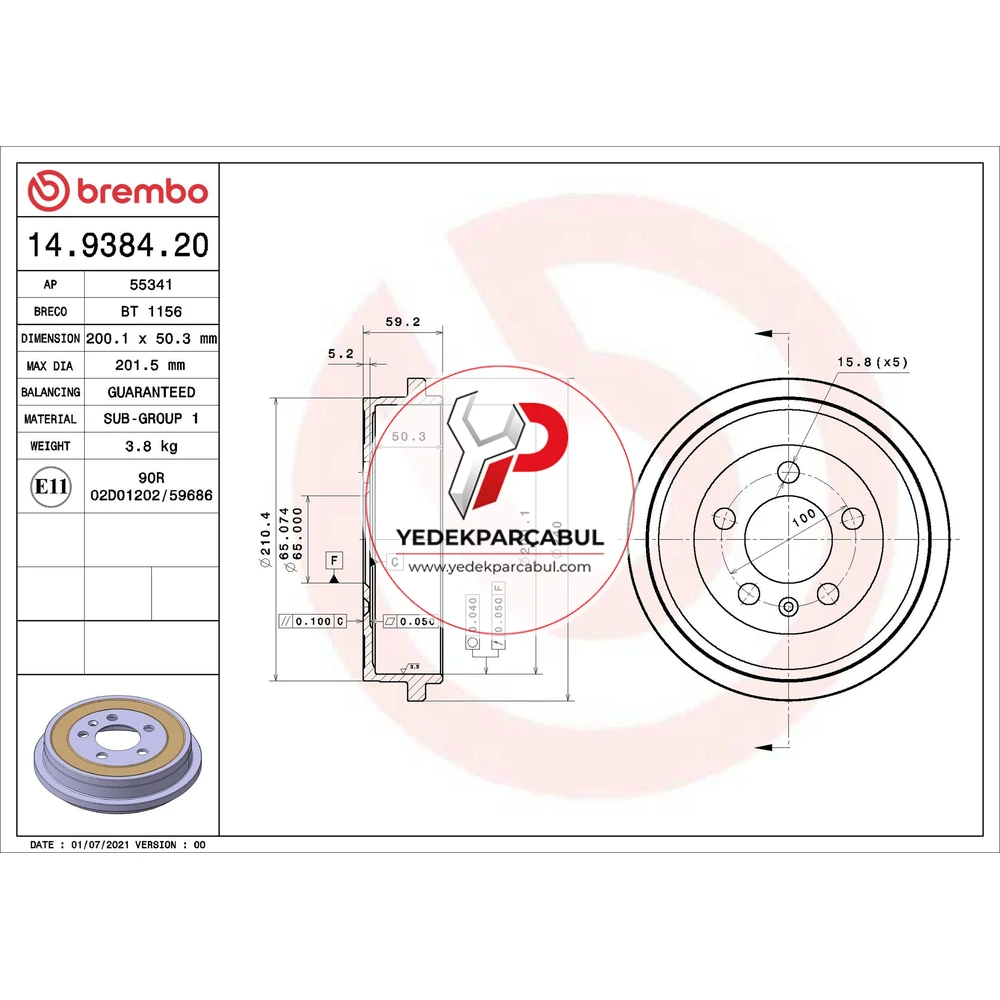 Brembo Fren Kampanası