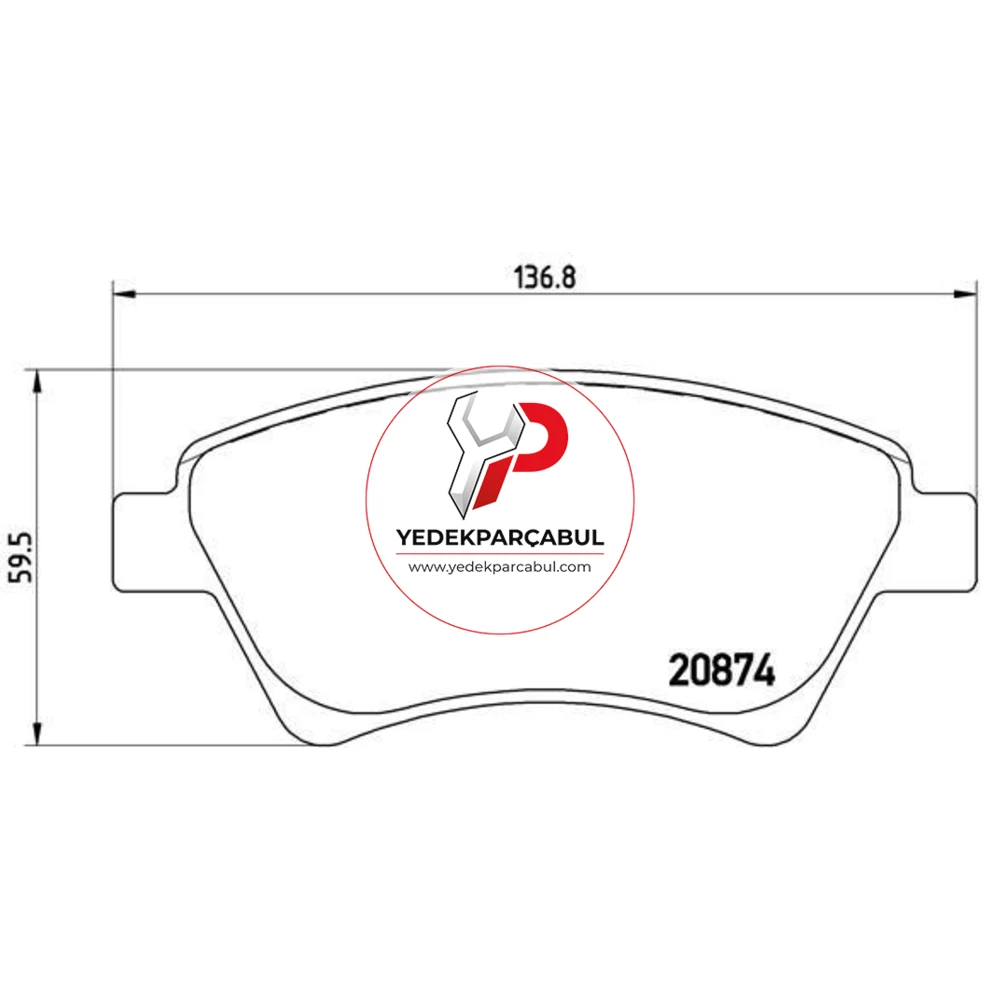 Brembo Ön Fren Balatası