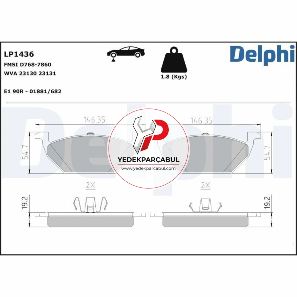 Delphi Ön Balata