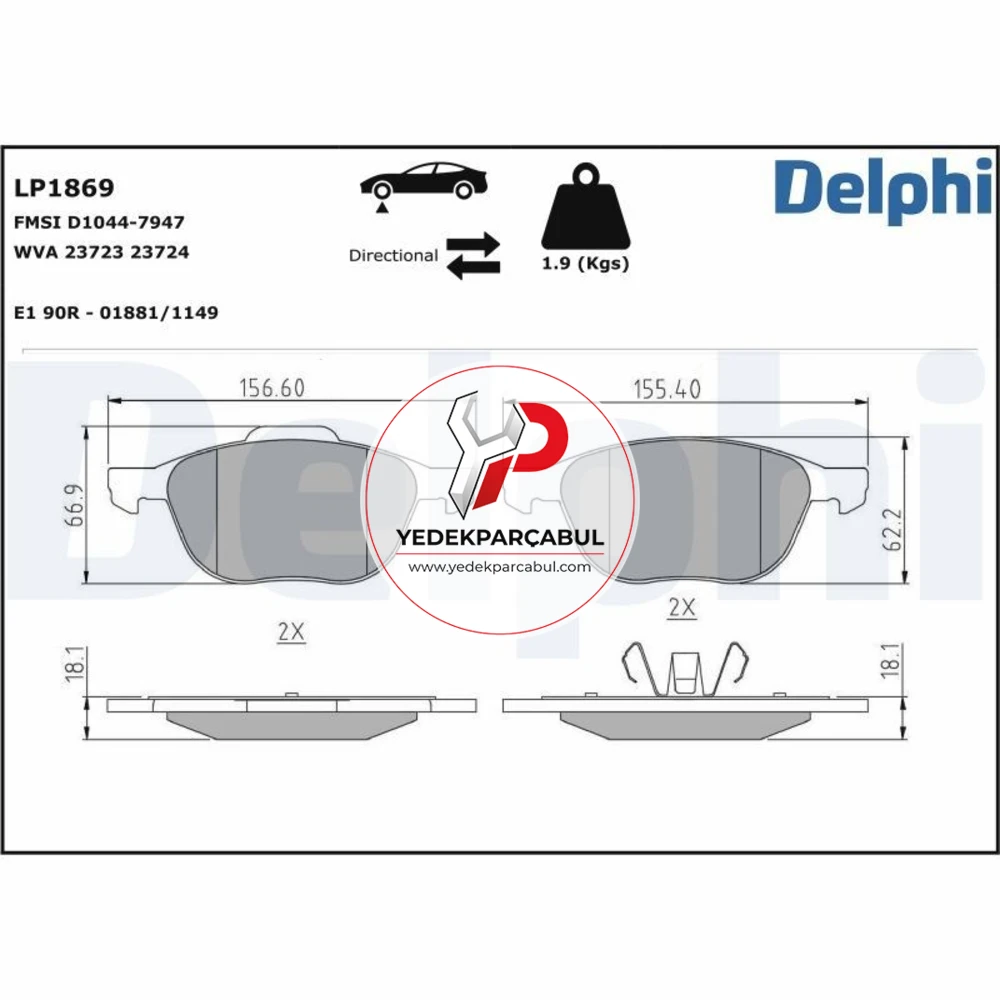 Delphi Ön Balata
