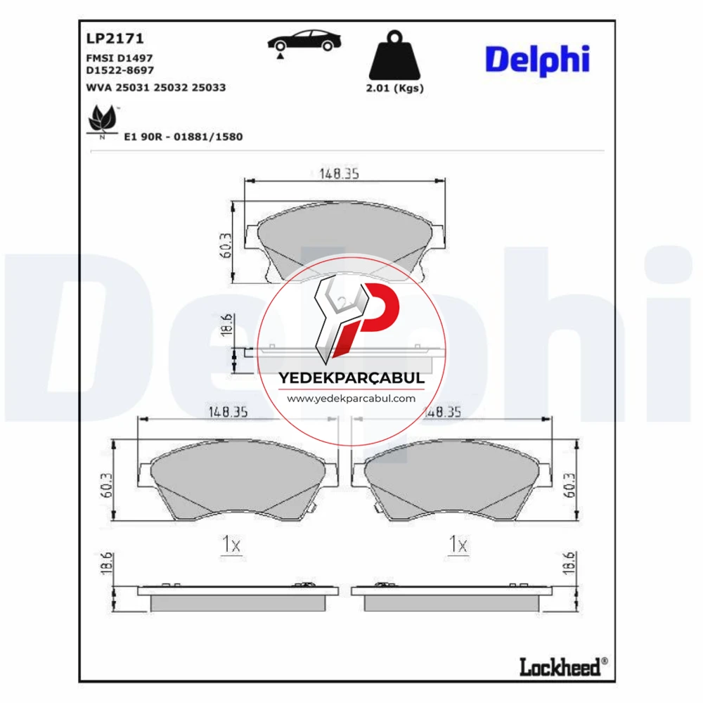 Delphi Ön Balata