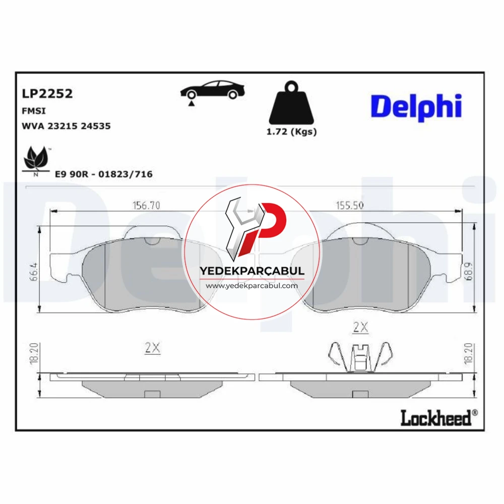Delphi Ön Balata