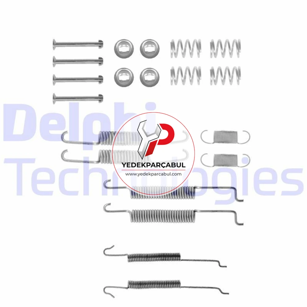Delphi Arka Fren Pabuç Montaj Takımı