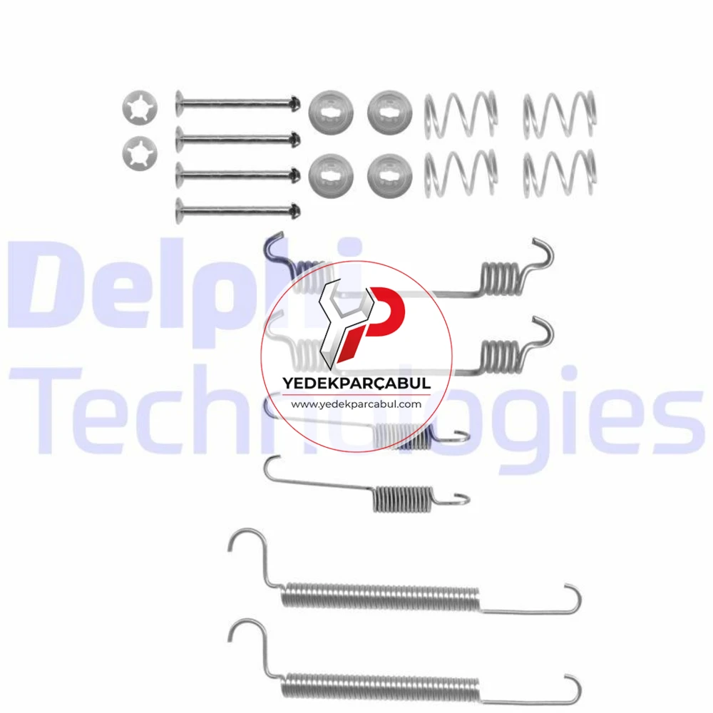 Delphi Arka Fren Pabuç Montaj Takımı