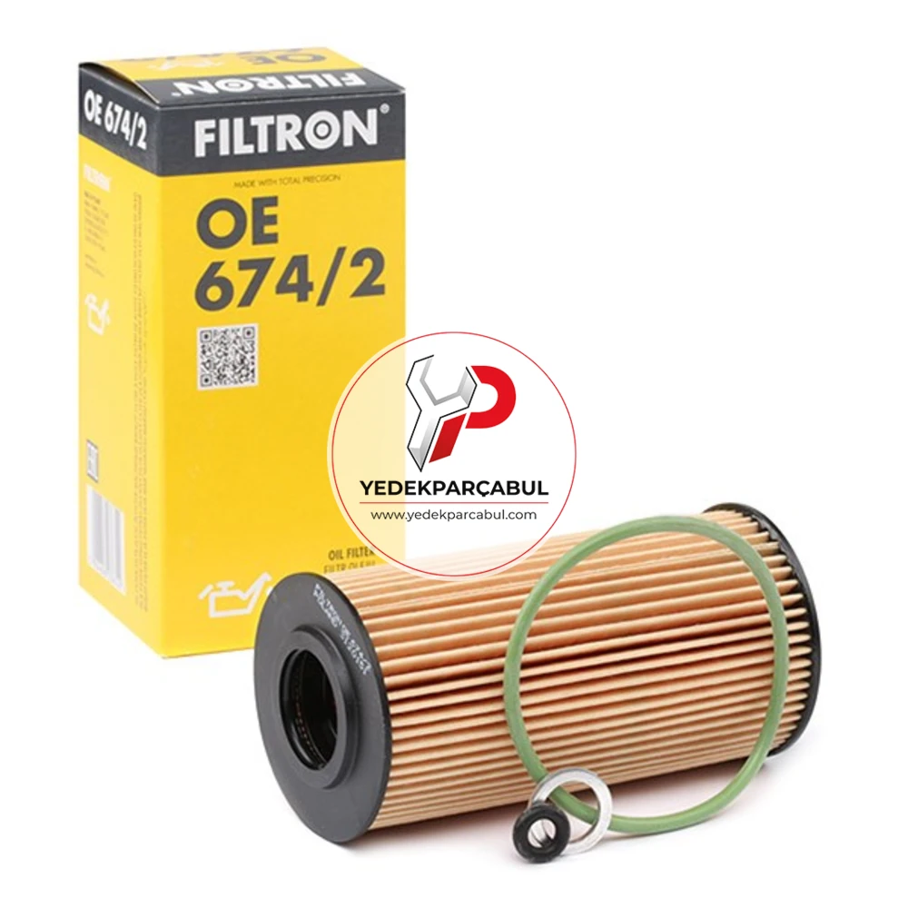 Filtron Kağıt Tip Yağ Filtresi