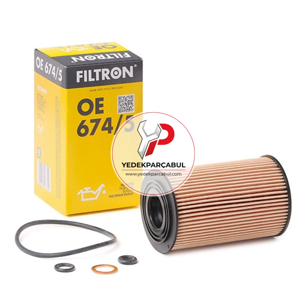 Filtron Yağ Filtresi Kağıt Tip