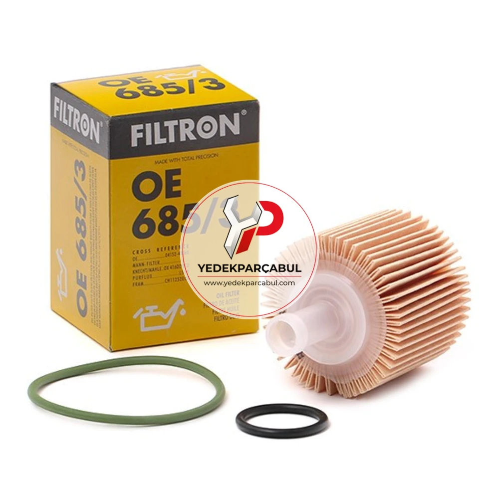 Filtron Yağ Filtresi Kağıt Tip