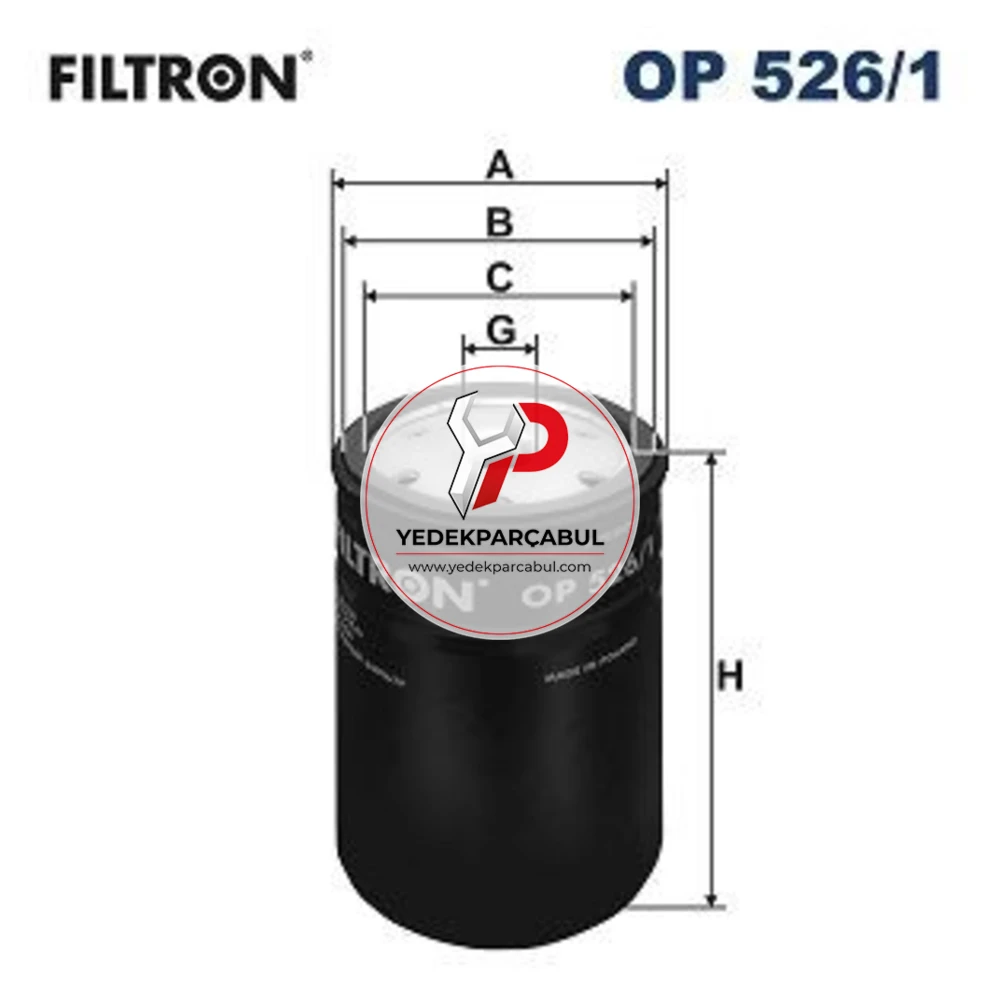 Filtron Yağ Filtresi