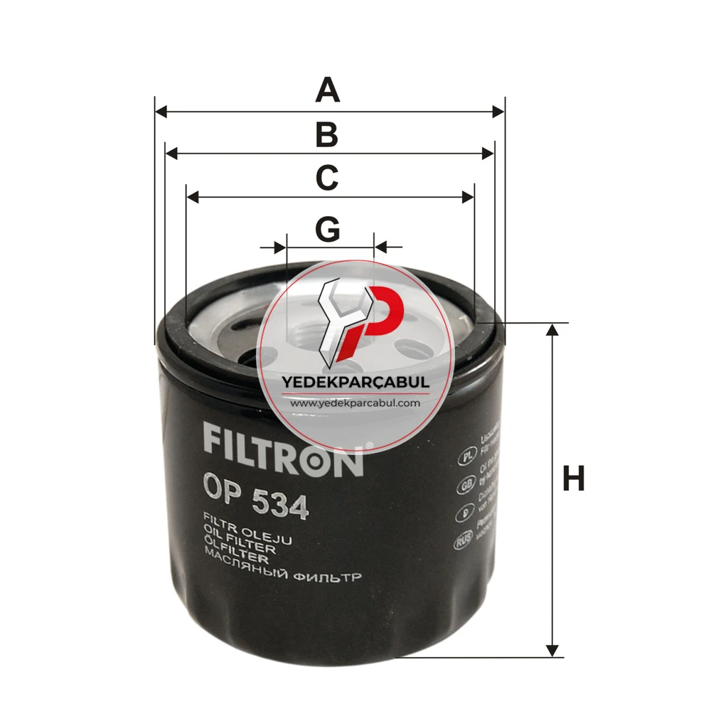 Filtron Yağ Filtresi