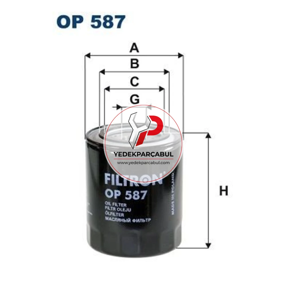 Filtron Yağ Filtresi