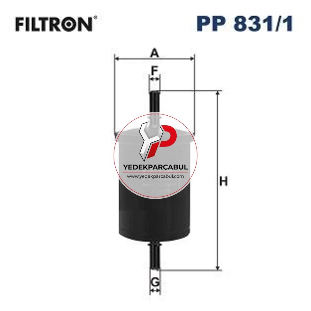 Filtron Yakıt Benzin Filtresi