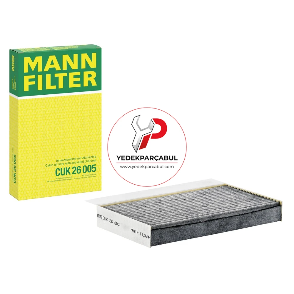 Mann Filter Polen Filtresi Karbonlu
