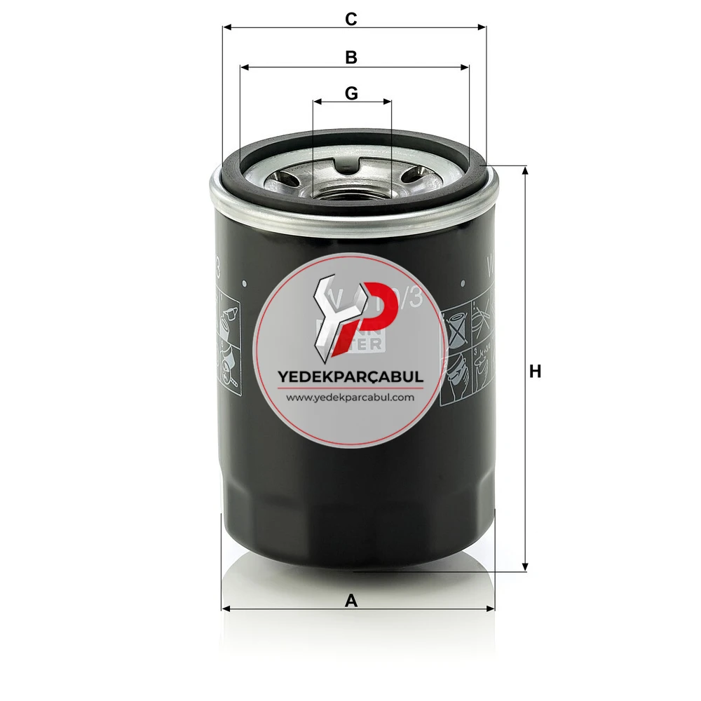 Mann Filter Yag Filtresi