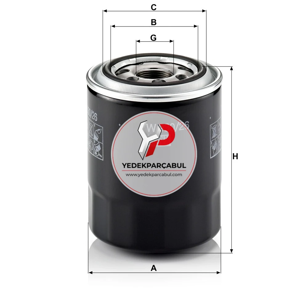 Mann Filter Yag Filtresi