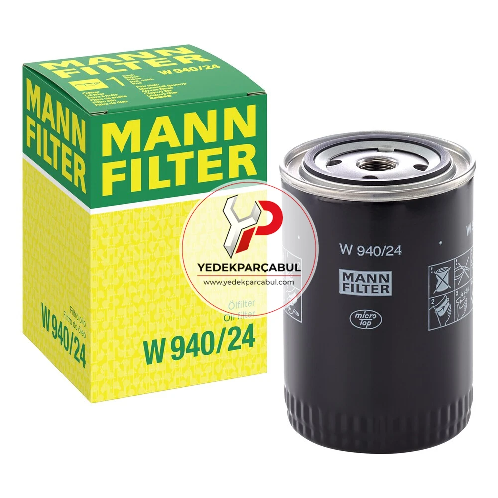 Mann Filter Sanziman Yag Filtresi