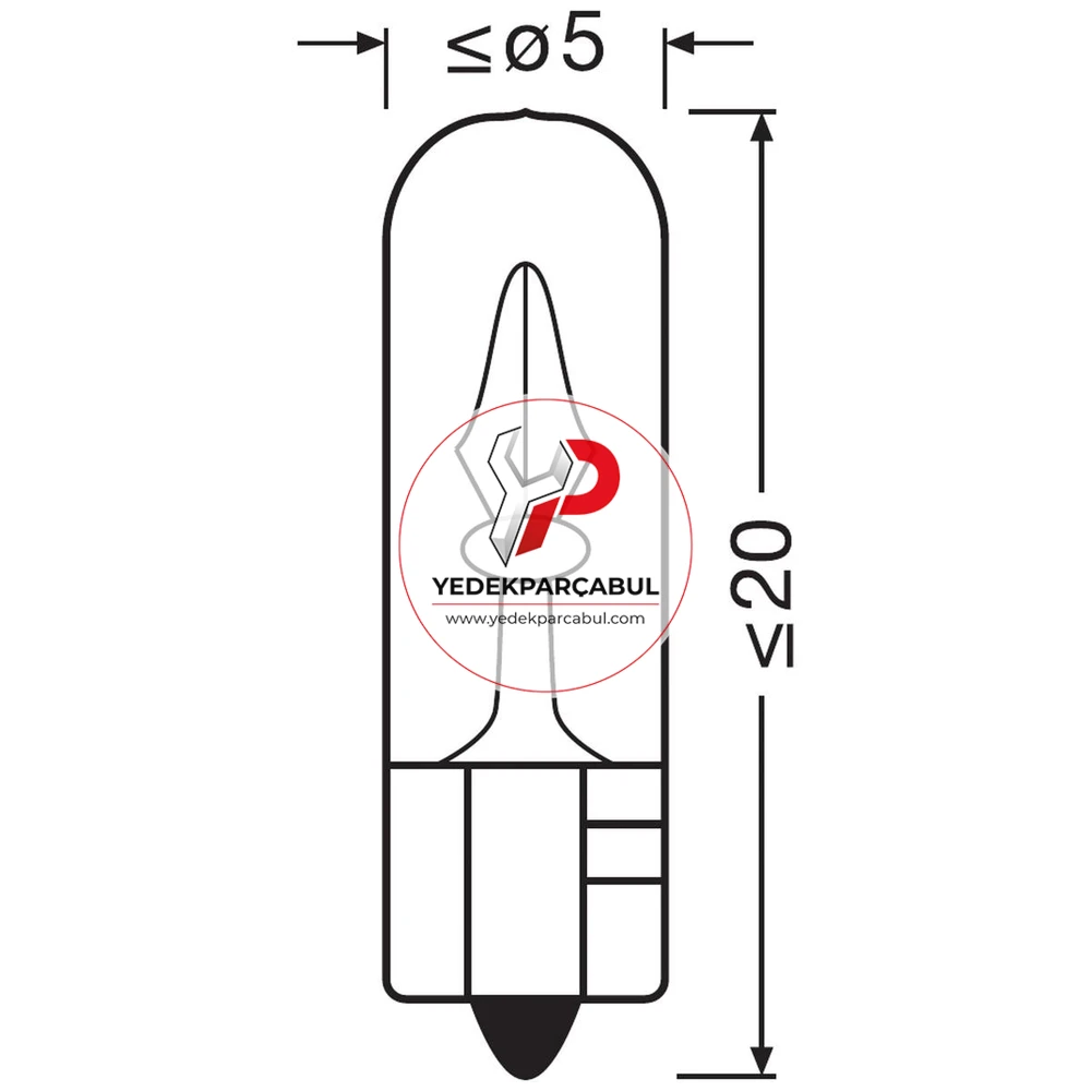 Osram Ampul W2.3W 12V 2.3W