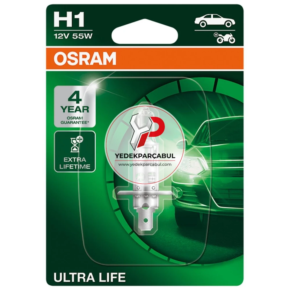 Osram Ampul H1 Ultra Life 12V 55W
