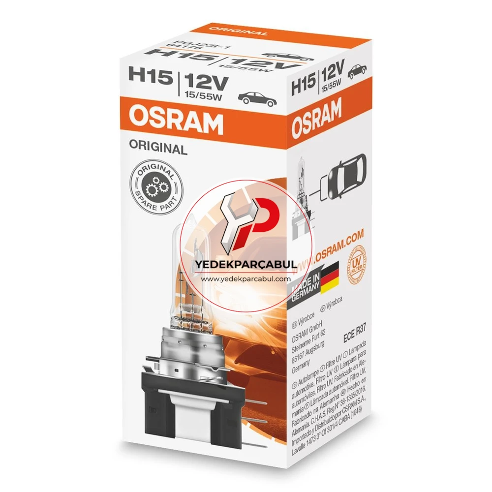 Osram Ampul H15 12V 15/55W