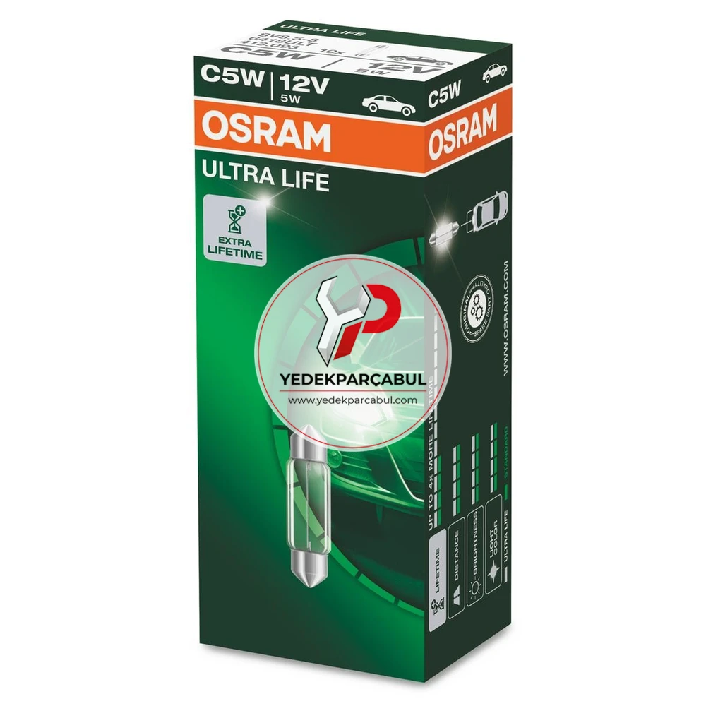 Osram Ampul C5W Ultra Life 12V 5W