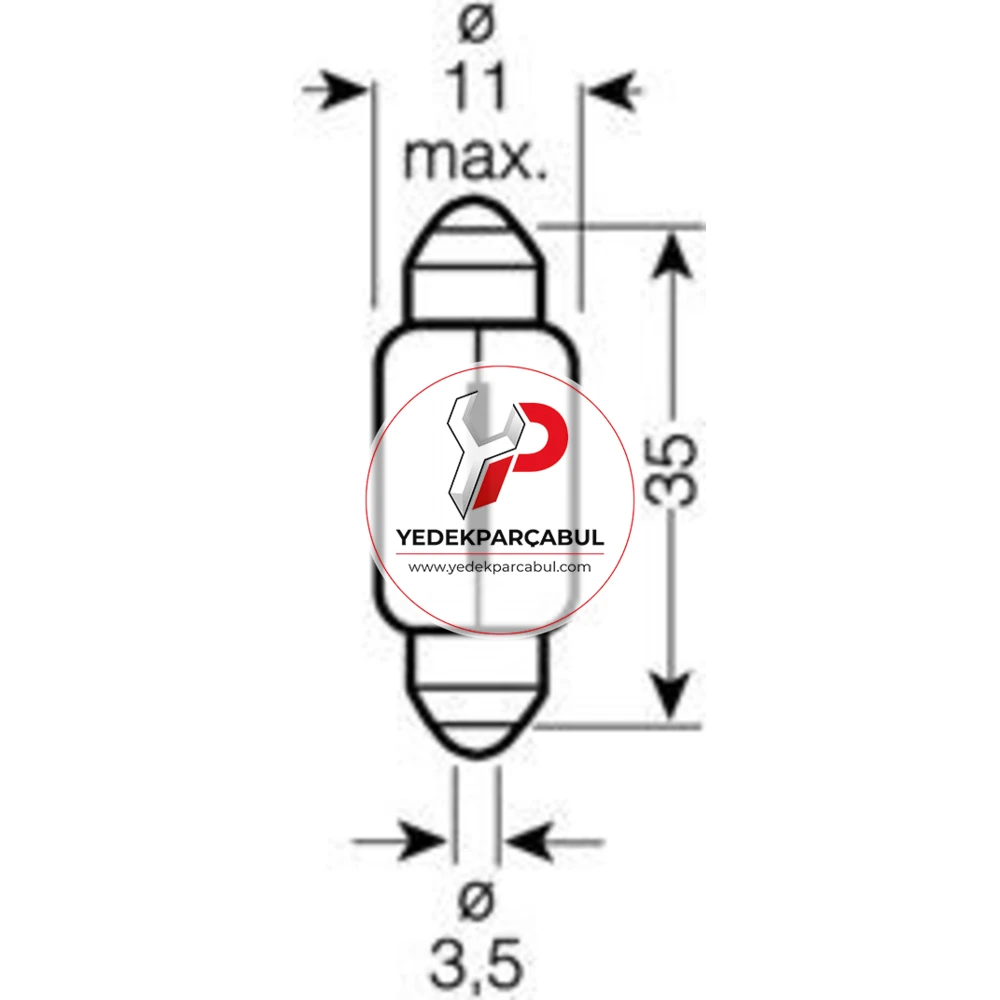 Osram Ampul C5W Ultra Life 12V 5W