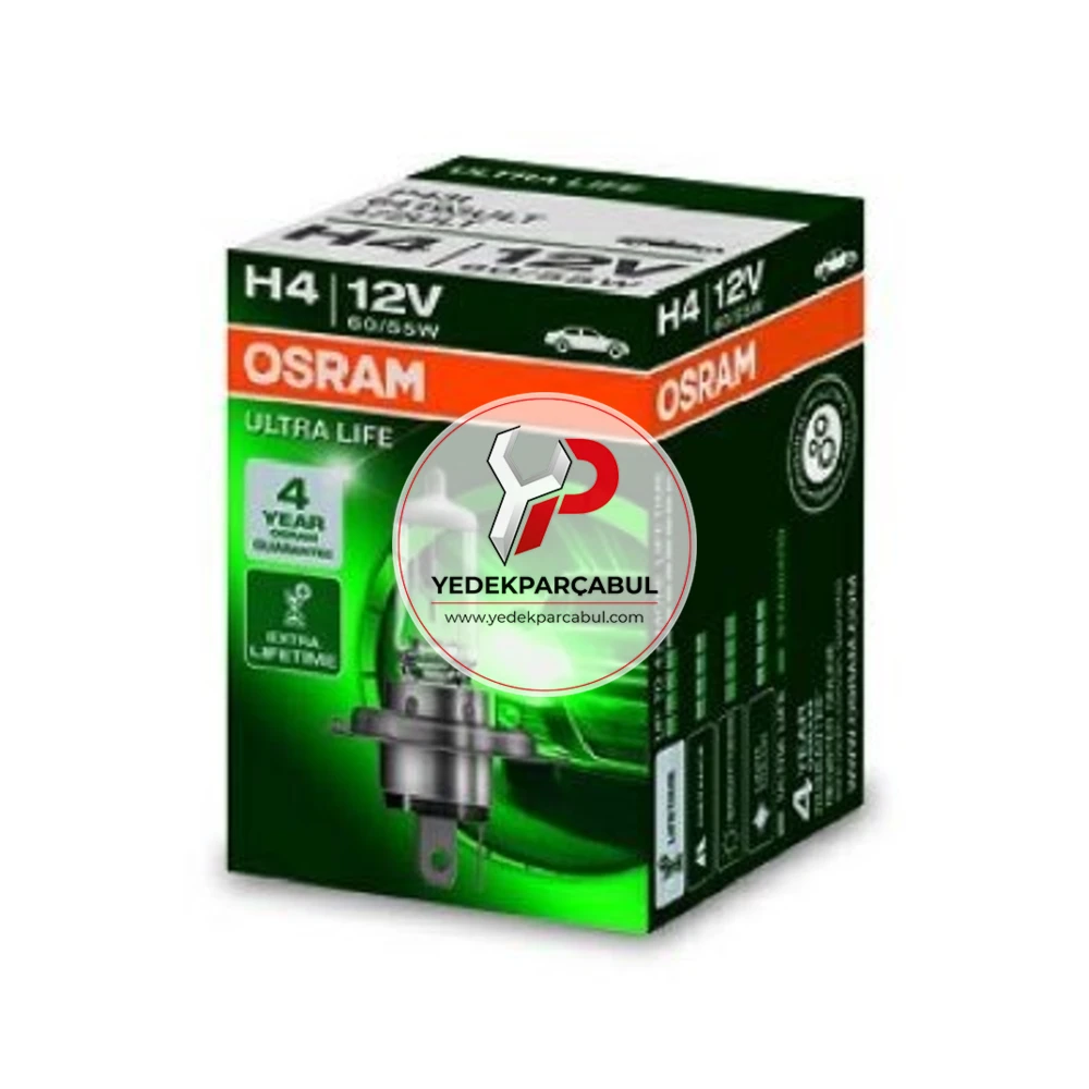 Osram Ampul H4 Ultra Life 12V 60/55W