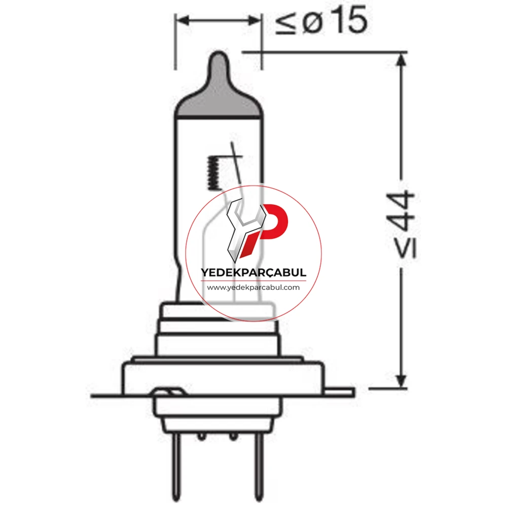 Osram Ampul H7 12V 55W
