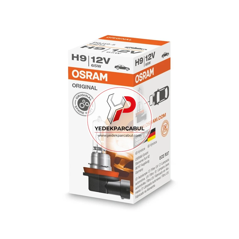 Osram Ampul H9 12V 65W