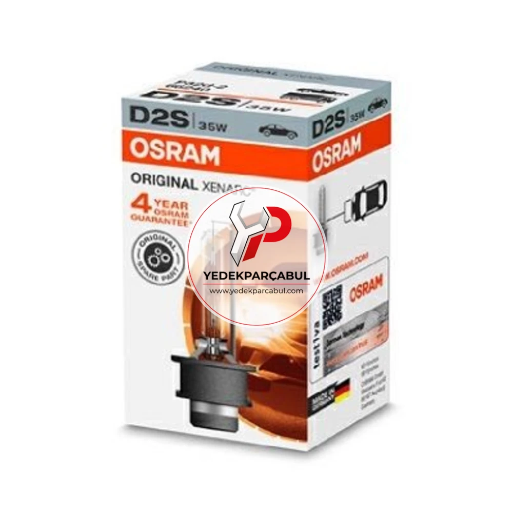 Osram Xenon Ampul D2S Xenarc® Original 85V 35W