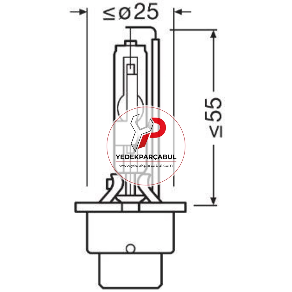 Osram Xenon Ampul Xenarc® Original 85V 35W