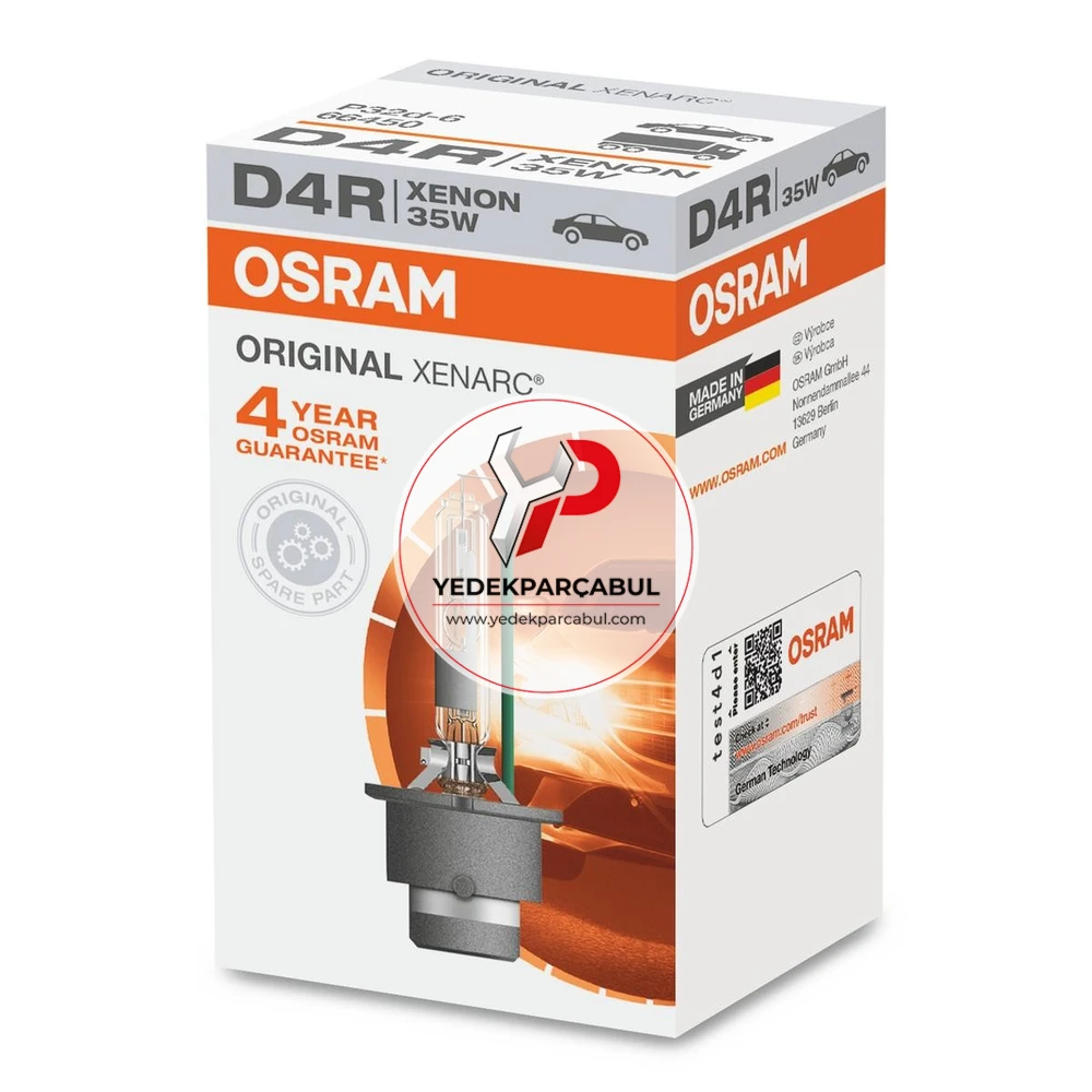 Osram Xenon Ampul D4R Xenarc® Original 42V 35W