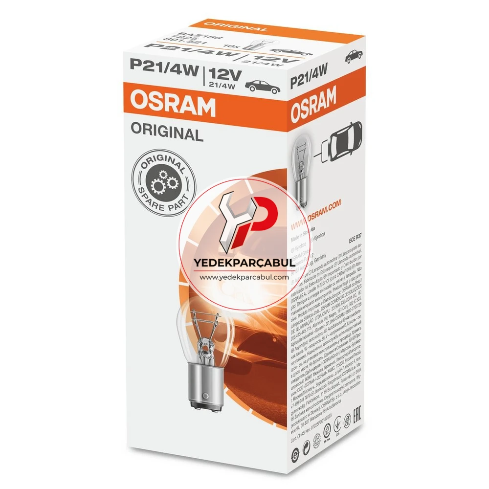 Osram Ampul P21/4W 12V 21/4W
